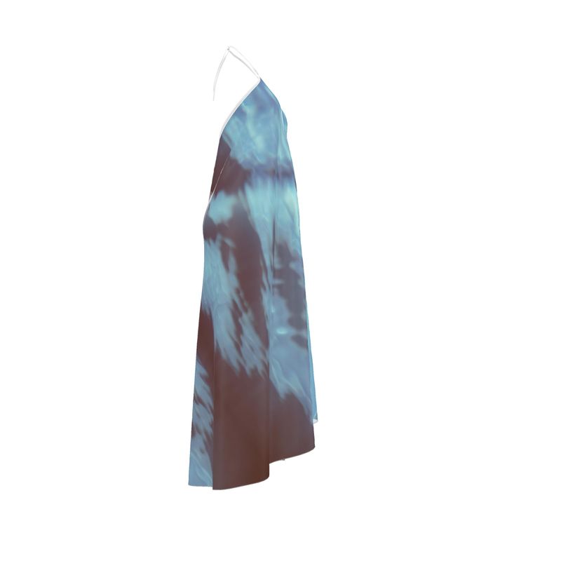 Floating in Clouds Backless Dress